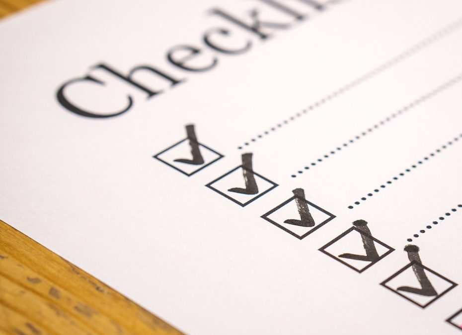 visitor management checklist