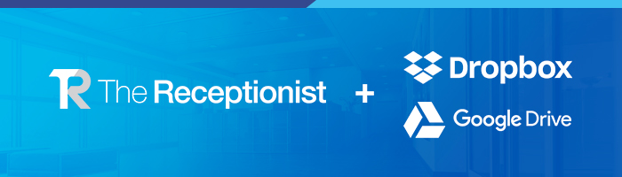 The Receptionist Google Drive Dropbox Integration Header