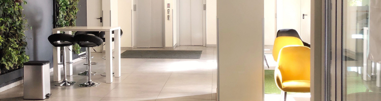 unstaffed reception areas