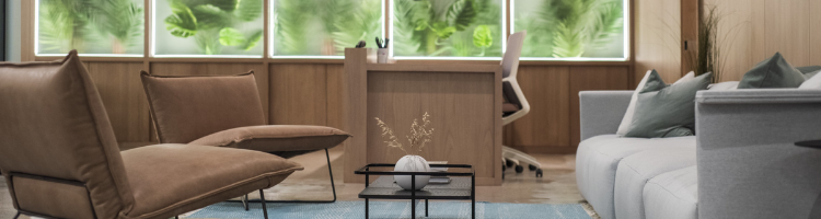 Long-term care facility lobby design