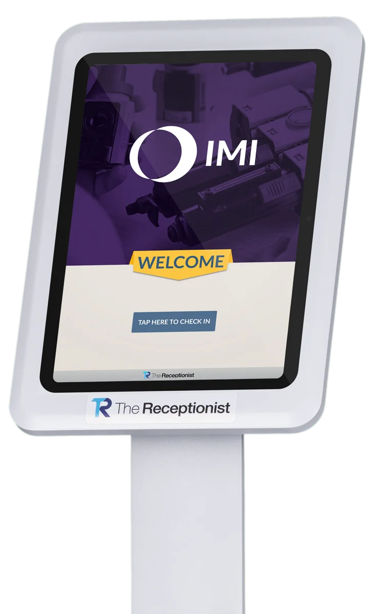 IMI Norgren Home Screen on The Receptionist for iPad